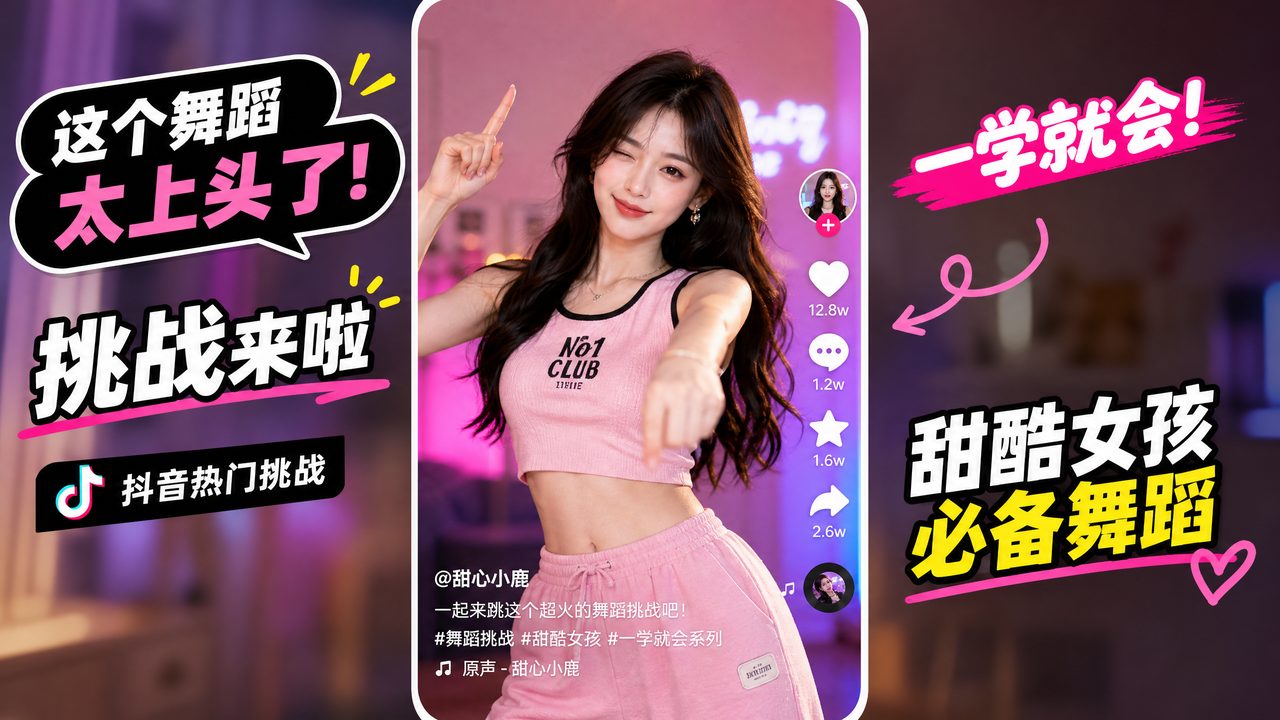国产视频 TikTok短视频-舞蹈挑战